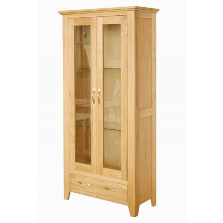Display Cabinet/Solid Oak Display Cabinet/ Living Room Furniture