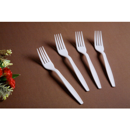 Disposable Cutlery Disposable Fork One-Time Fork Plastic Fork