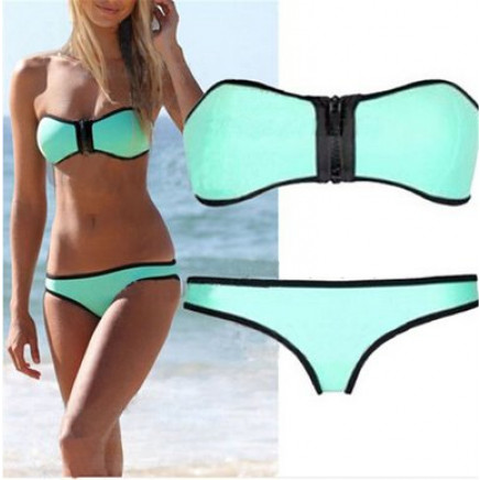 Diving Suit Material-Neoprene Bikini Set Swimsuit Swimwear Bathing Swimwear