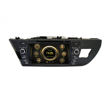 Double DIN in Car Audio Stereo Navigation for Toyota Corolla