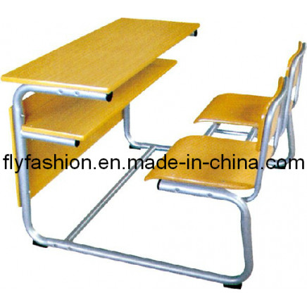 Double Desk and Chair/School Furniture