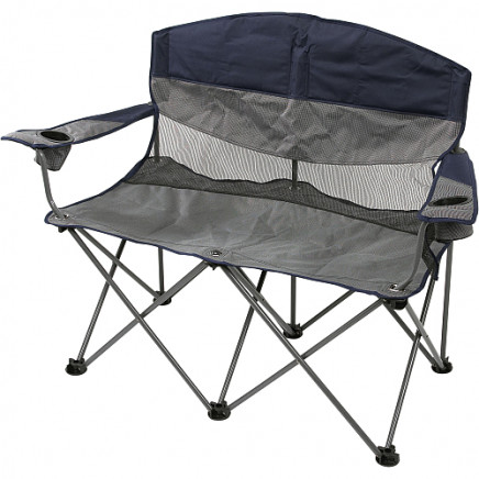 Double Folding Chair Two Persons Chair Set