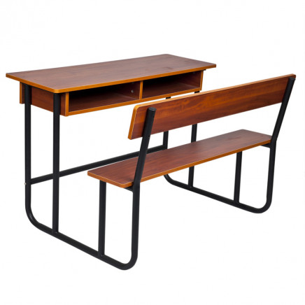 Double Student Desk And Chair (SF-64A 1)