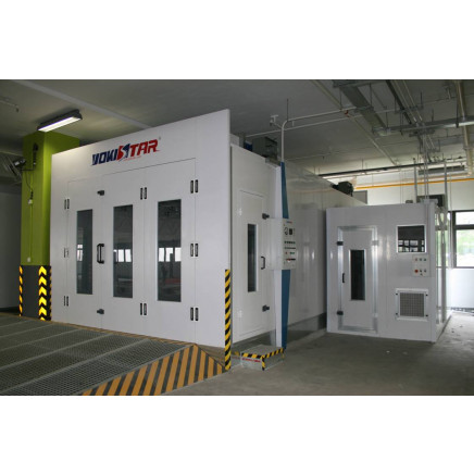 Dry Back Spray Booth Oven Auto Coating Chamber