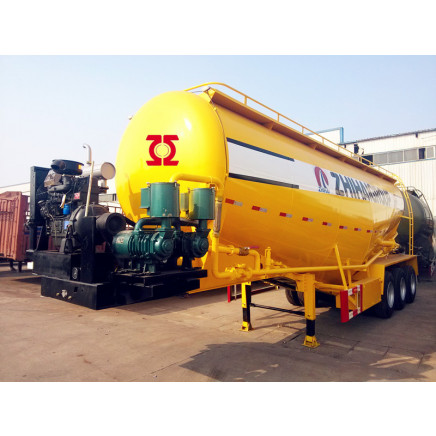 Dry Bulk Cement Powder Truck Tank Semi Trailer (CTY5000)