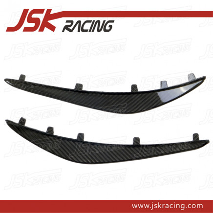 Dry Carbon Fiber Front Bumper Canards for Audi R8 (JSK031016)