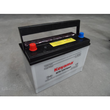 Dry Charge Car Battery Japan Standard 12V70ah