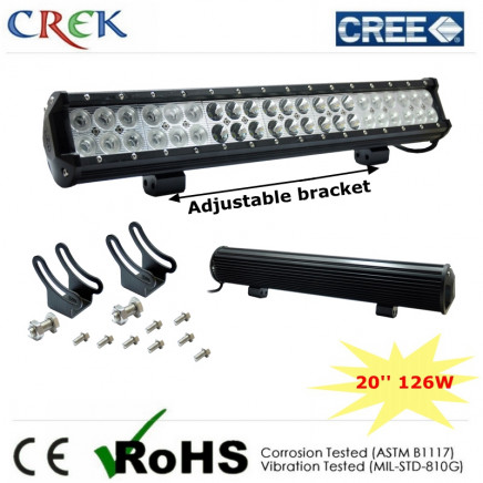 Dual Row 20'' Inch 126W CREE LED Car Light Bar (CK-BC22103)
