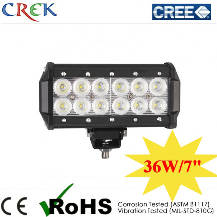 Dual Row 36W CREE LED Light Bar for Car