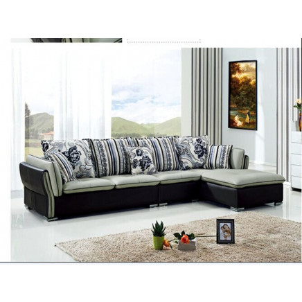 Dubai Furniture L Shape Leather Sofa
