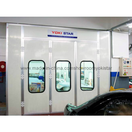 EPS Insulated Panel Auto Powder Coat Downdraft Booth