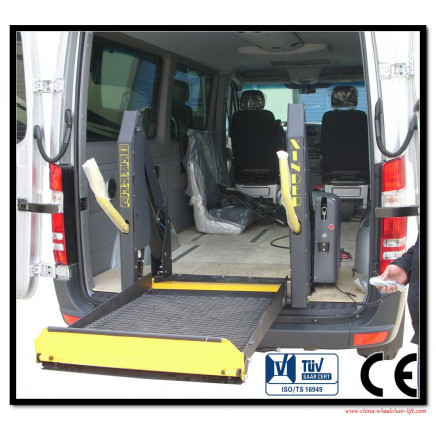 Easy Operate Electric and Hydrualic Wheelchair Platformlift for Van