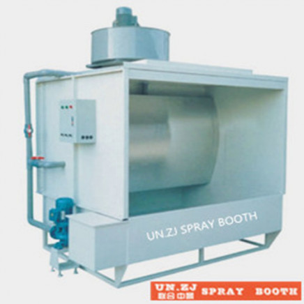 Effective Water-Based Painting Booth for Furniture Sprayying