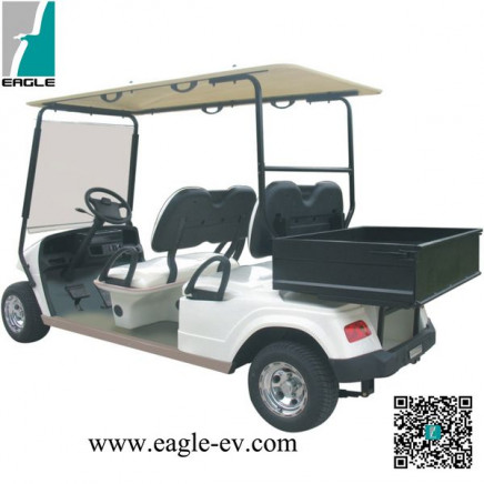 Electric Resort Vehicle, 4 Seats with Luggage Box, Eg2048h
