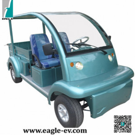 Electric Utility Vehicles, Long Cargo Bed and Roof, Eg6063kcx