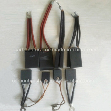 Electrical Graphite Carbon Brushes for Locomotive Traction Motor (DE7)