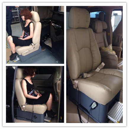 Electrical Swivel Car Seat Can Load 150kg for Van