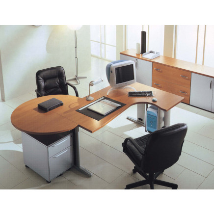 Elegant Design Commercial Office Manager Desk (Baty-Ve01)
