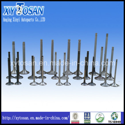 Engine Intake and Exhaust Valve (All Models) for FIAT, Ford, GM, HINO, Honda, ISUZU, OPEL, PEUGEOT, SAAB, Renault, Volvo, SCANIA, KOMATSU, KUBOTA, ...)