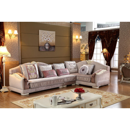 European Living Room Continental Sofa Fabric Couches
