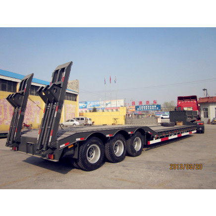 Excavator and Road Roller Transporter, Lowboy Semi Truck Trailers (CTY2005GHYSWL)