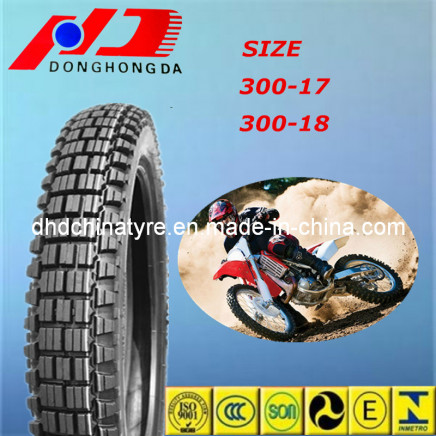 Export High Quality 300-18 300-17 off-Road Motorcycle Tire