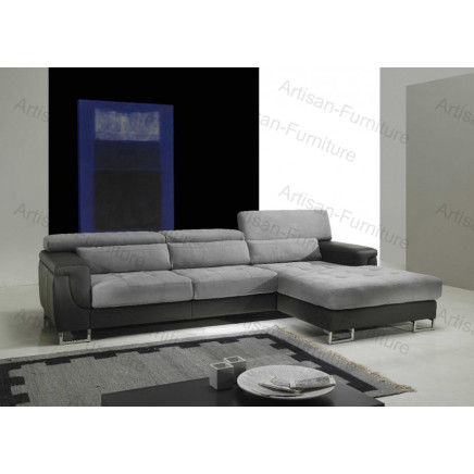 Fabric Chaise Lounge Sofa Settee (JP-sf-320-1)