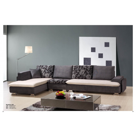 Fabric Living Room Corner/Sectional Sofa (DF129)