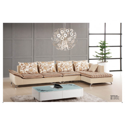 Fabric Living Room Corner Sofa Furniture (DF-132)