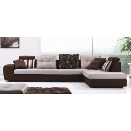 Fabric Living Room Sectional Corner Sofa Furniture (AFT-2066)