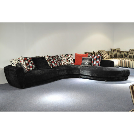 Fabric Sofa (LR617) in Corner Sofa