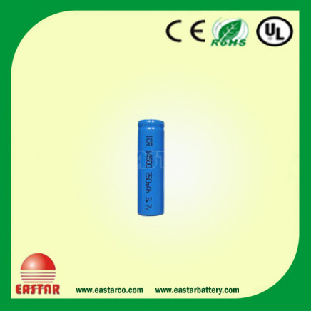 Factory Direct Selling Torch Light Rechargeable Battery / 3.7V 800mAh Li-ion Battery / Icr 14500 Battery