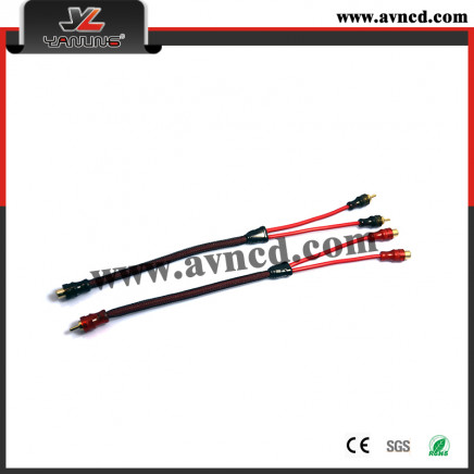 Factory High Performance Audio Cable Y RCA Cable (Y-001)