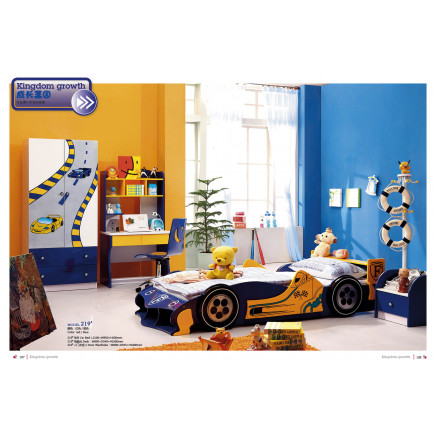 Fashion Child Furniture Set Car Bed (JB-219)