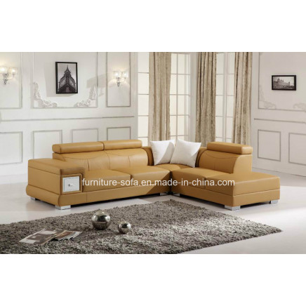 Fashion Home Furniture Yellow Living Room Furniture Sofa (S005)