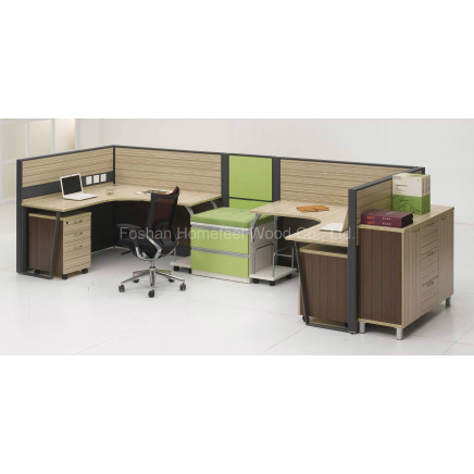 Fashion Office Cubicle Modern Design Office Workstation (HF-LT021)