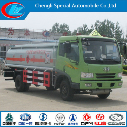 Faw 185HP 4X2 10000liter Fuel Tank Truck