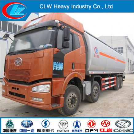 Faw 8X4 Fuel Tank Truck Warranty of One Year