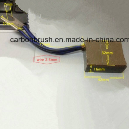 Fine Quality Copper Carbon Brushes for Motor and Engine Assembly