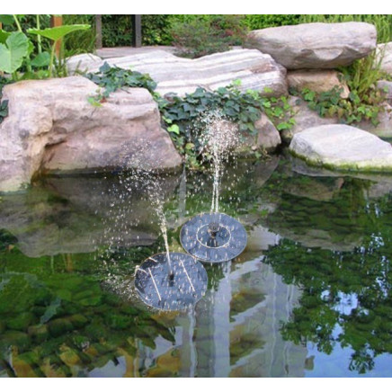 Floating Solar Water Pump Fountain