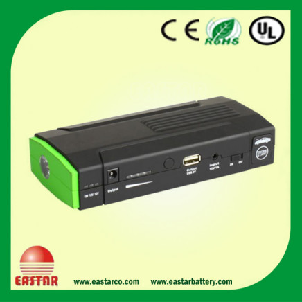 Free Sample Jump Starter 13600mAh Two USB Output Portable Car Emergency Power Supplier Car Jump Starter for Laptop Auto