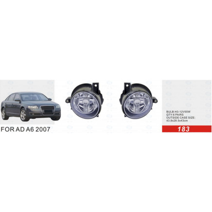 Front Fog Lamp for Audi A6 2007