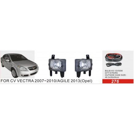 Front Fog Lamp for CV Vectra 2007~2010/Agile 2013