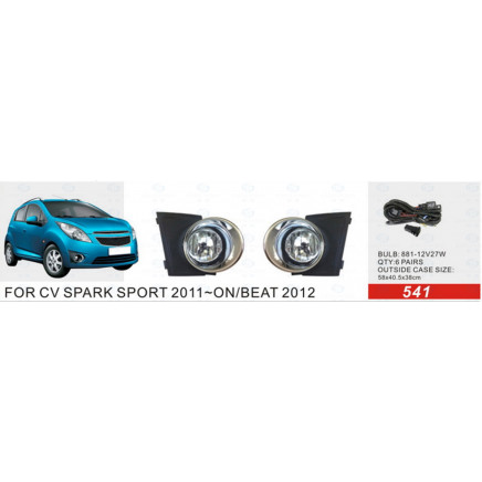 Front Fog Lamp for Chevrolet Spark Sport 2011-on/Beat 2012