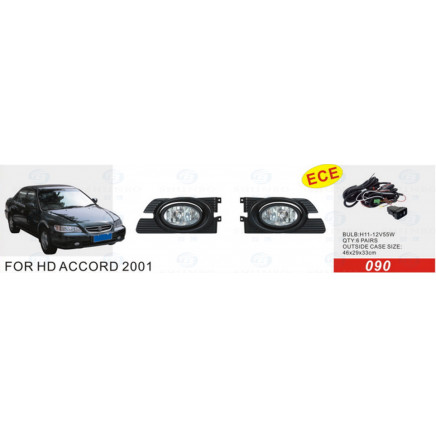 Front Fog Lamp for Honda Accord 2001