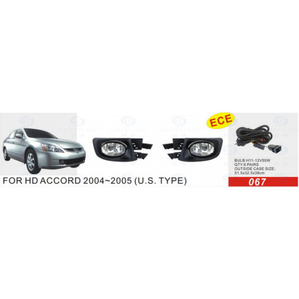 Front Fog Lamp for Honda Accord 2004-2005 (U. S. TYPE)