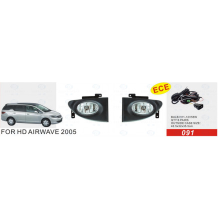 Front Fog Lamp for Honda Airwave 2005