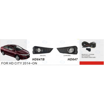 Front Fog Lamp for Honda City 2014-on