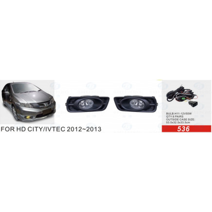 Front Fog Lamp for Honda City/Ivtec 2012-2013