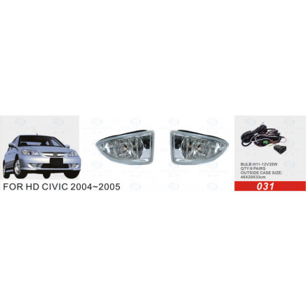 Front Fog Lamp for Honda Civic 2004-2005